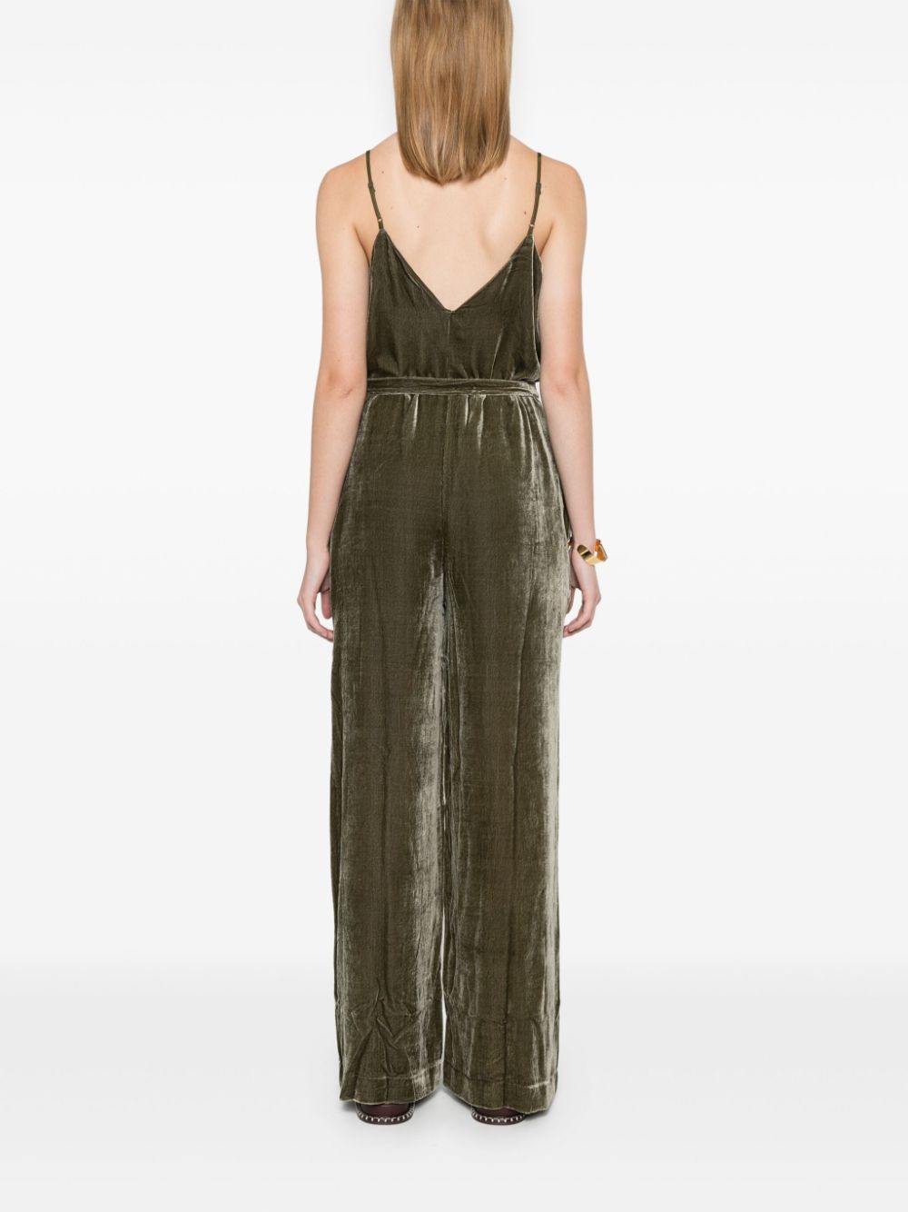 GOLD HAWK Dresses Green Rayon Silk