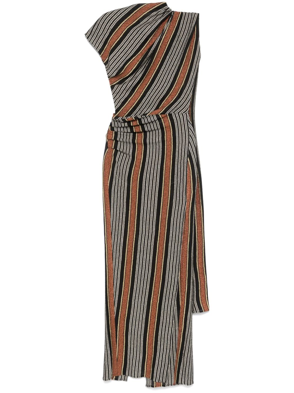 Missoni Dresses Black Viscose Metallic Fiber