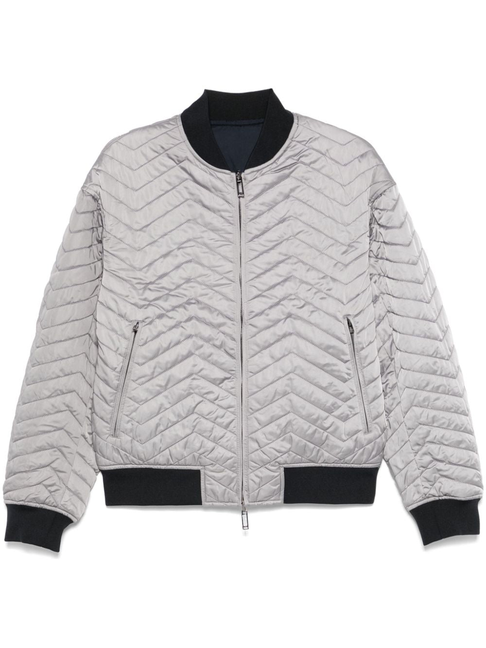 Emporio Armani Coats Grigio Chiaro Polyester