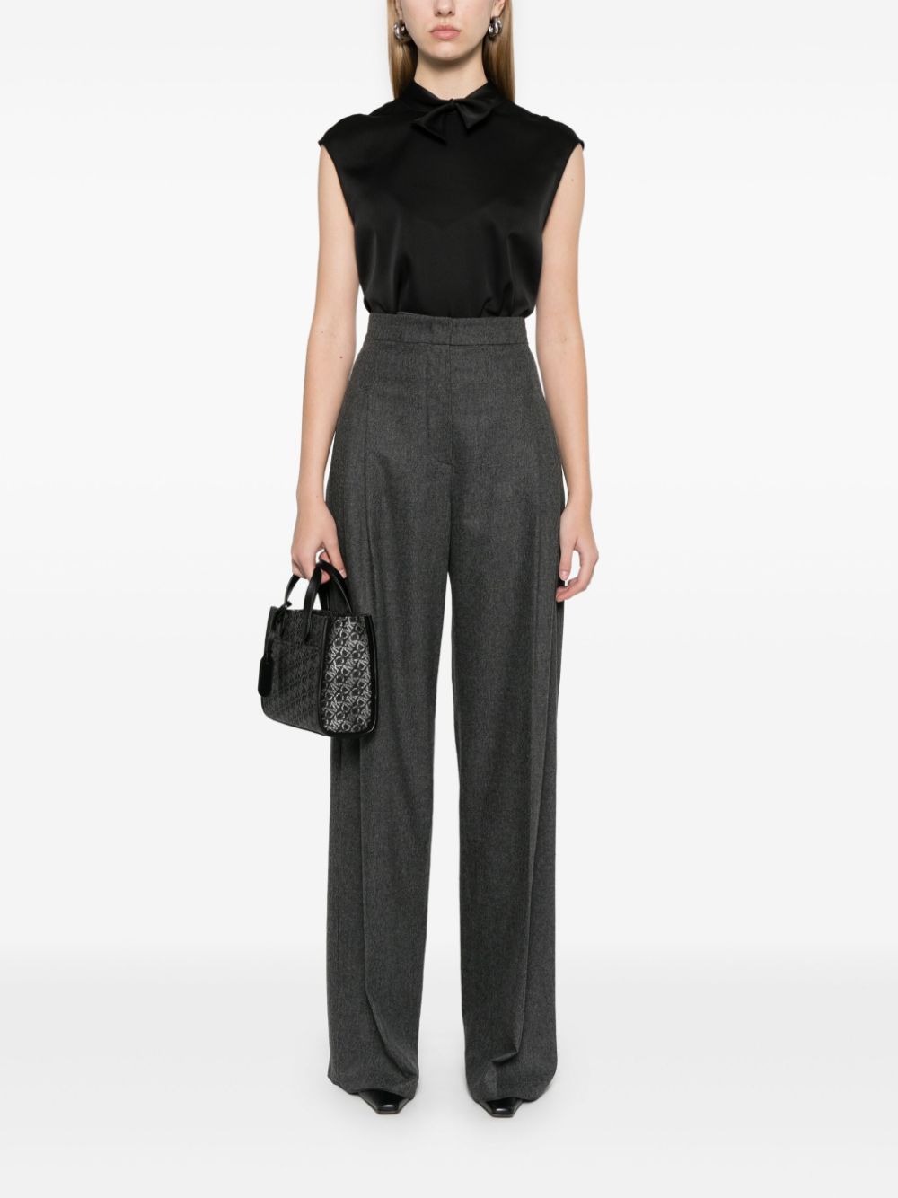 Emporio Armani Top Nero Polyester