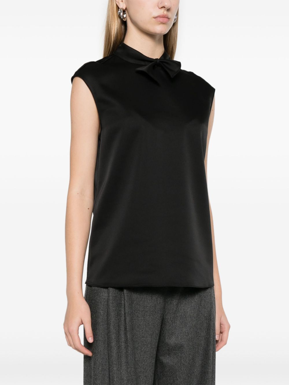 Emporio Armani Top Nero Polyester