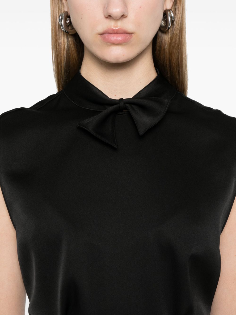 Emporio Armani Top Nero Polyester