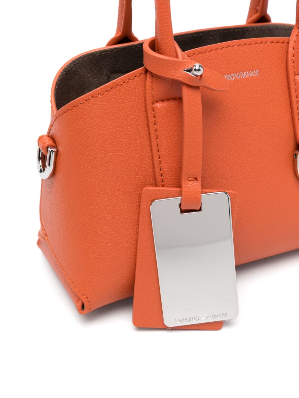 Emporio Armani Capsule Bags Arancio Polyurethane