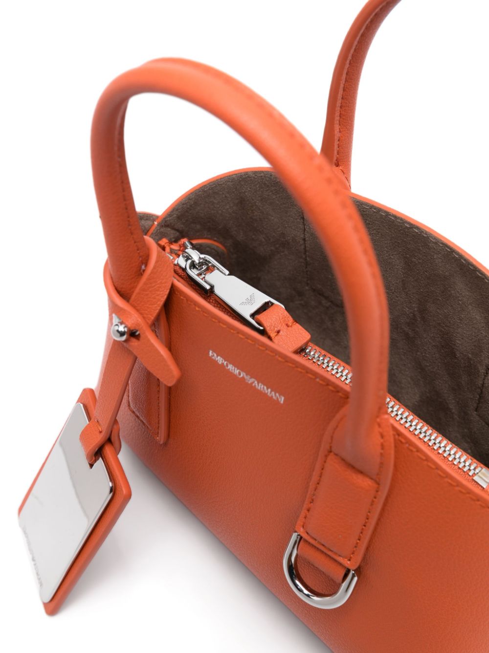 Emporio Armani Capsule Bags Arancio Polyurethane
