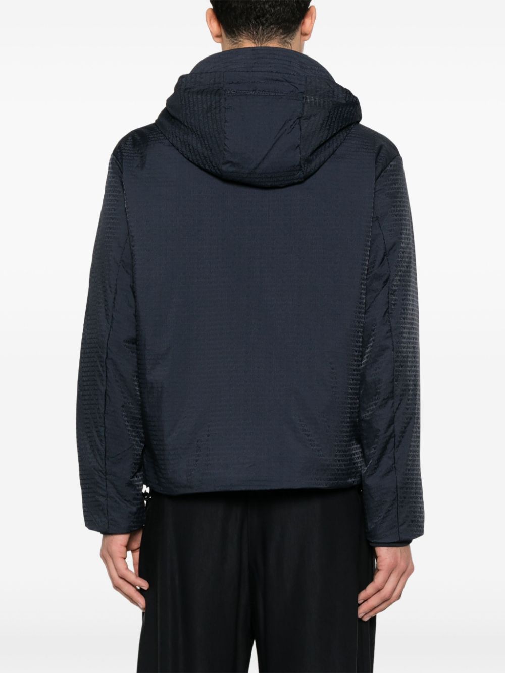 Emporio Armani Coats Blu Polyamide