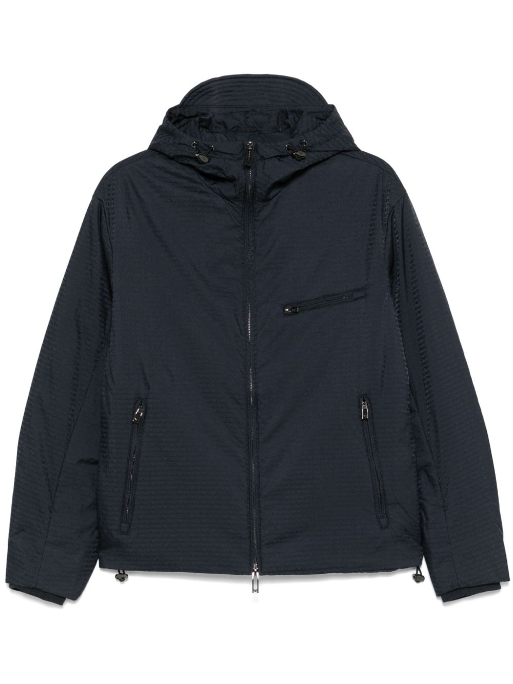 Emporio Armani Coats Blu Polyamide