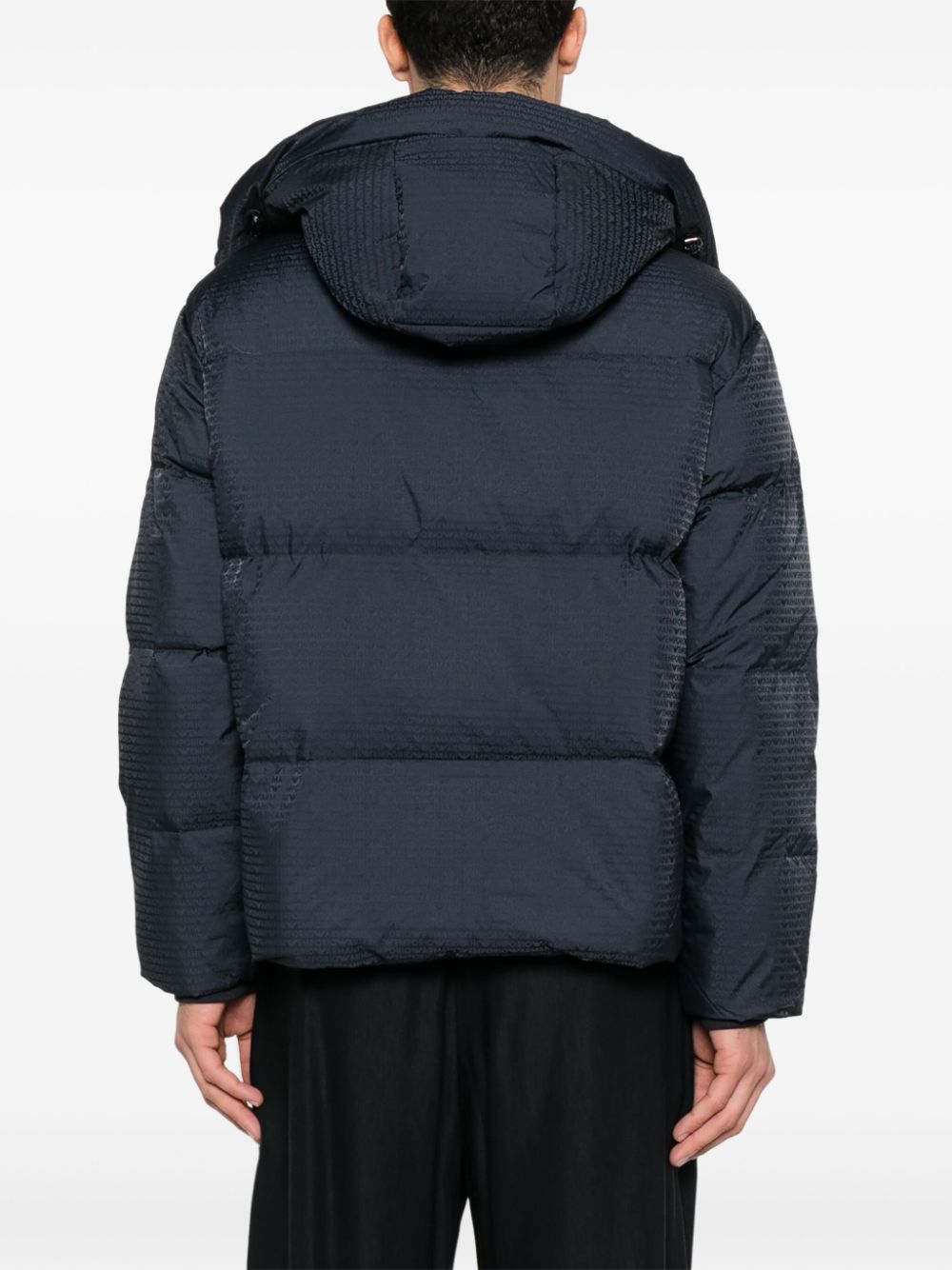 Emporio Armani Coats Blu Lining: Polyamide