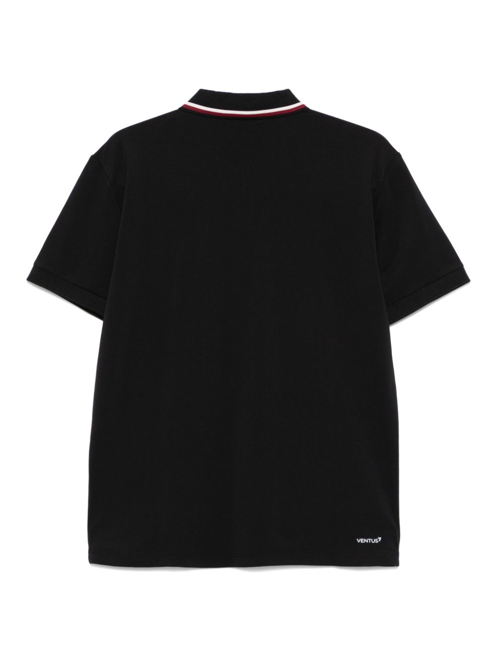 Ea7 T-Shirts And Polos Nero Polyester Polyamide Elastame