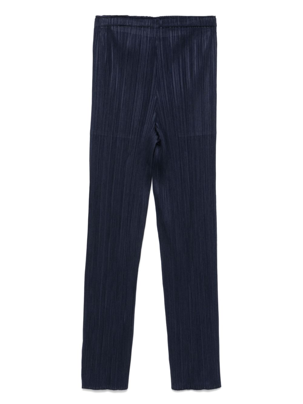 Pleats Please Trousers Blue Polyester