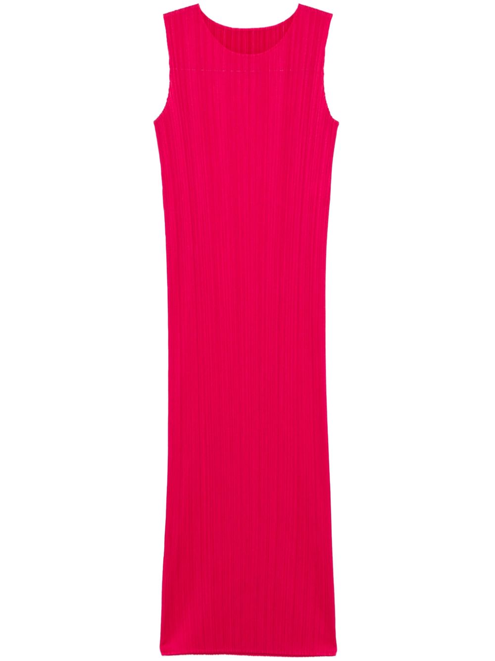 Pleats Please Dresses Red Polyester