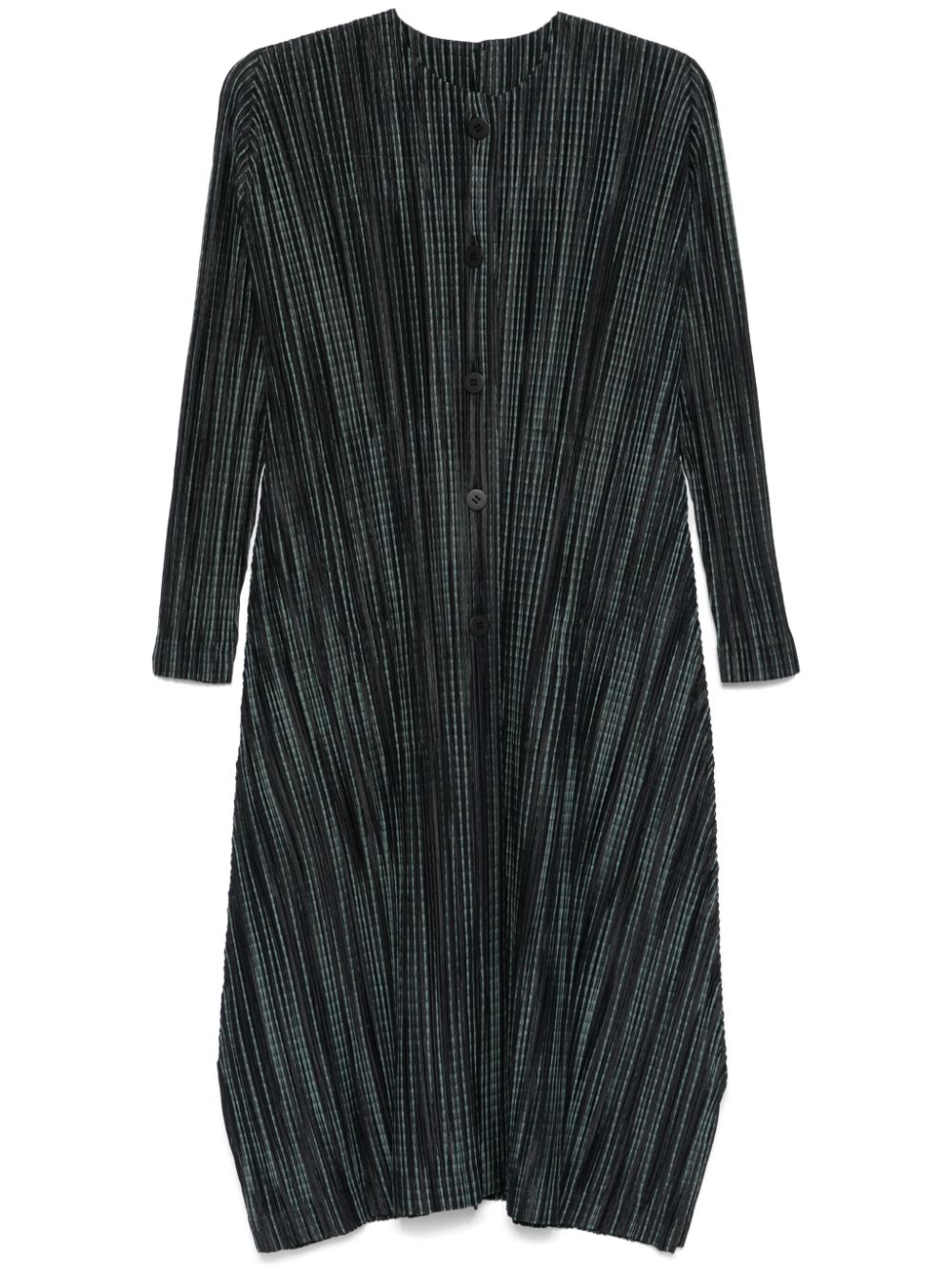 Pleats Please Sweaters Green Polyester Cotton