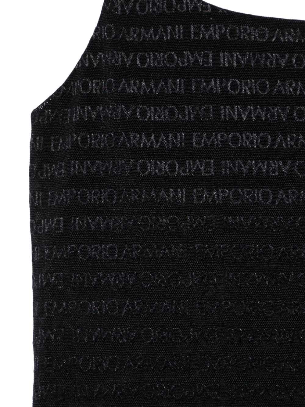 Emporio Armani Top Nero Polyamide
