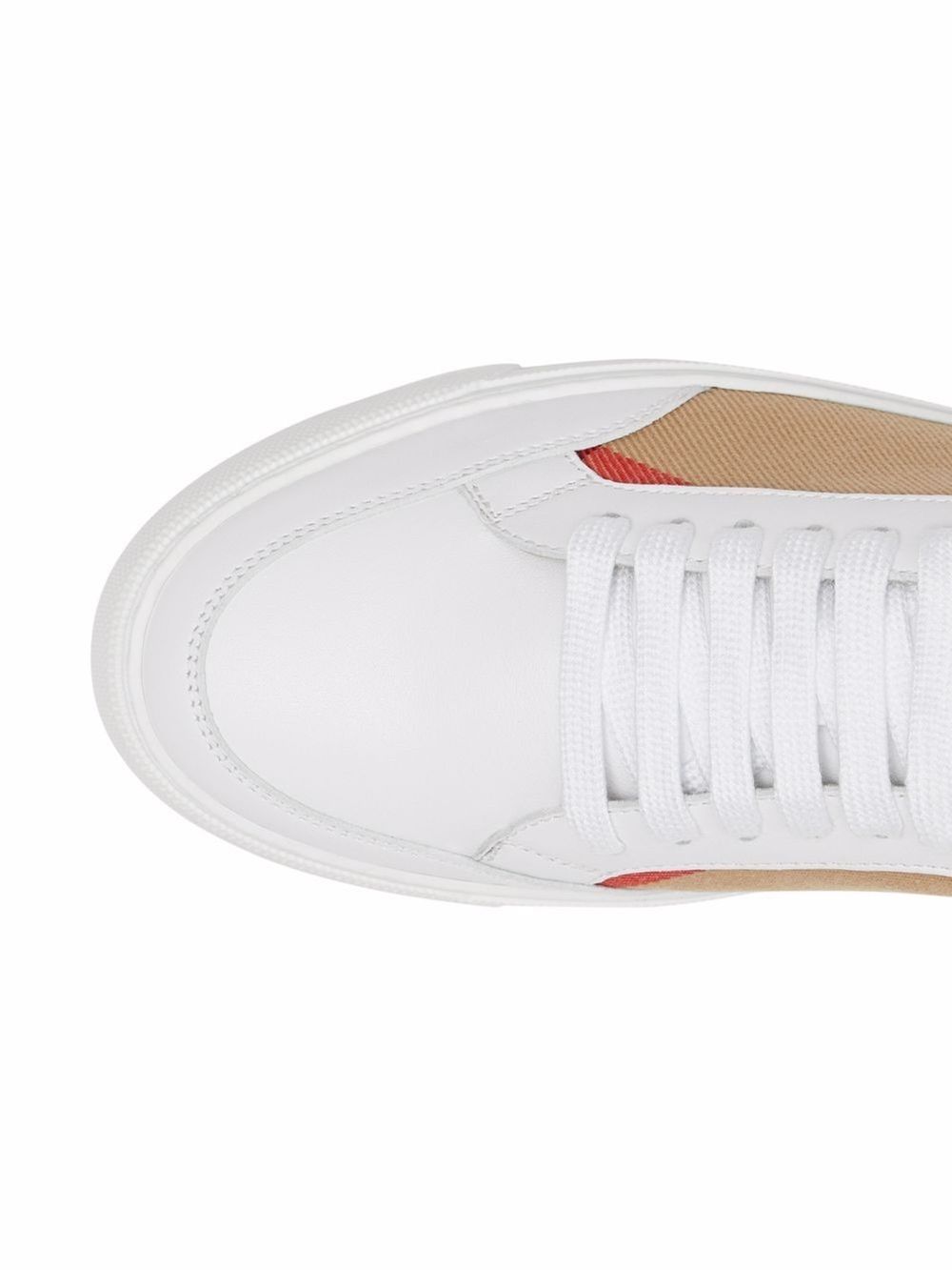 Burberry Sneakers White Leatehr