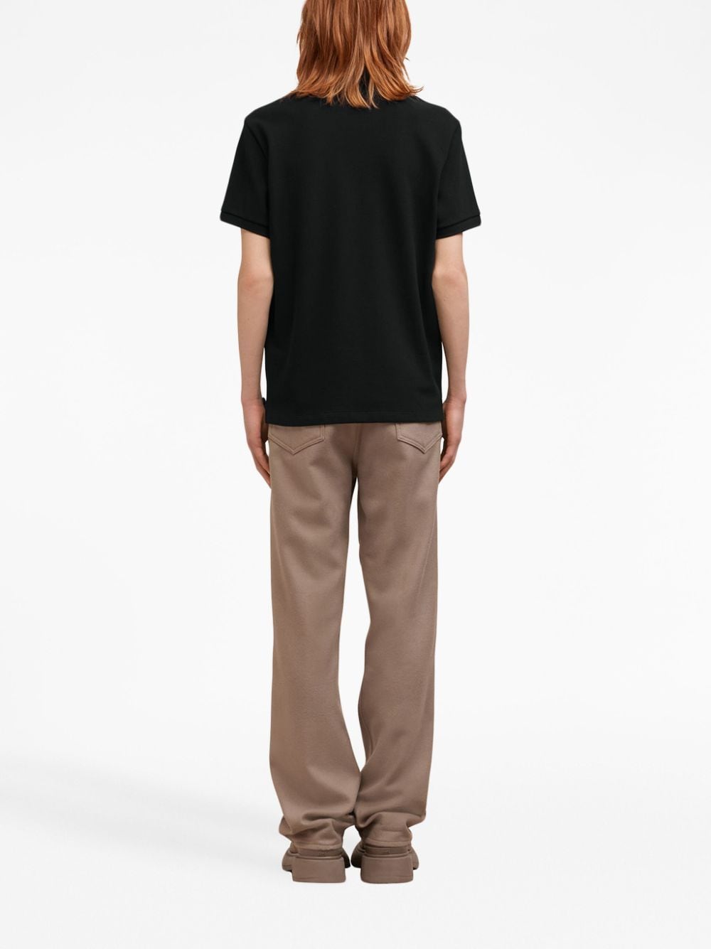 Ami Paris T-Shirts And Polos Black Cotton