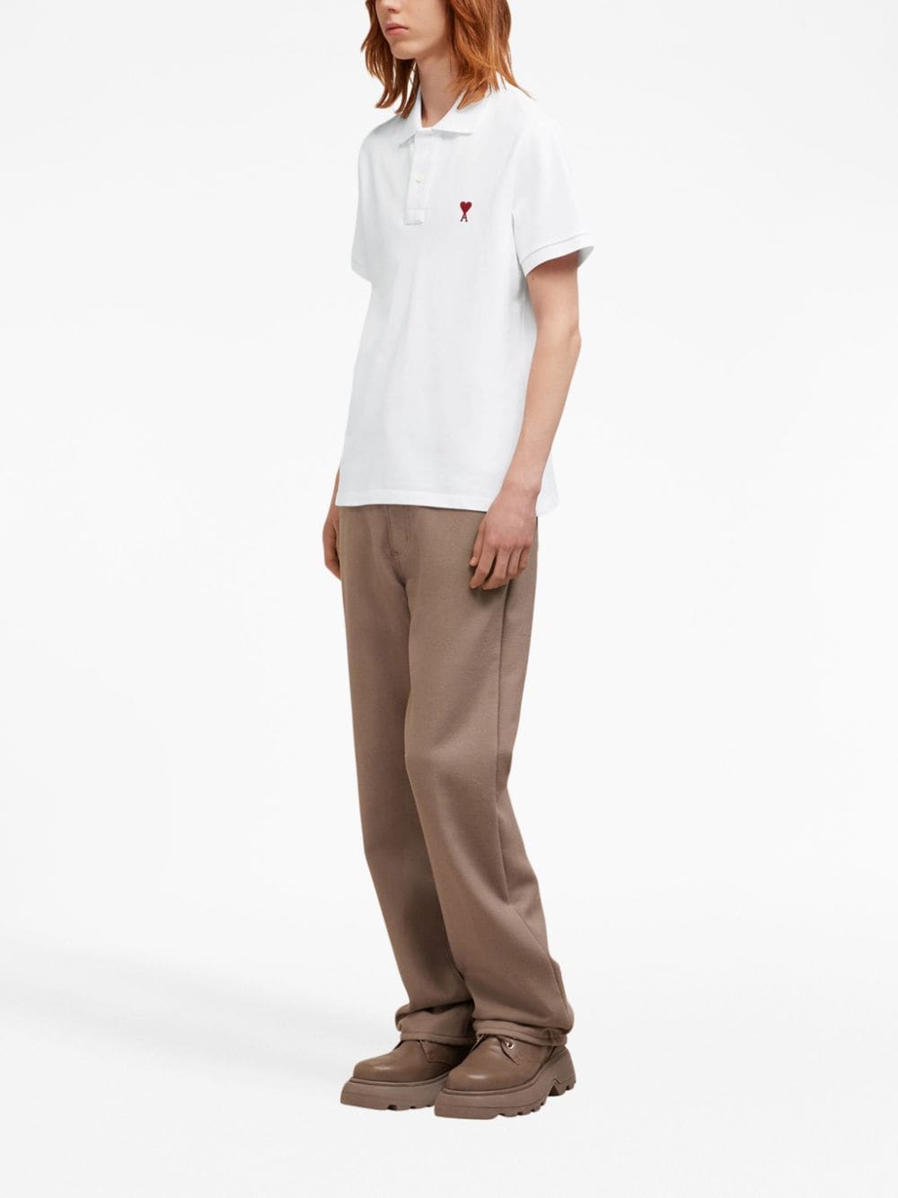 Ami Paris T-Shirts And Polos White Cotton