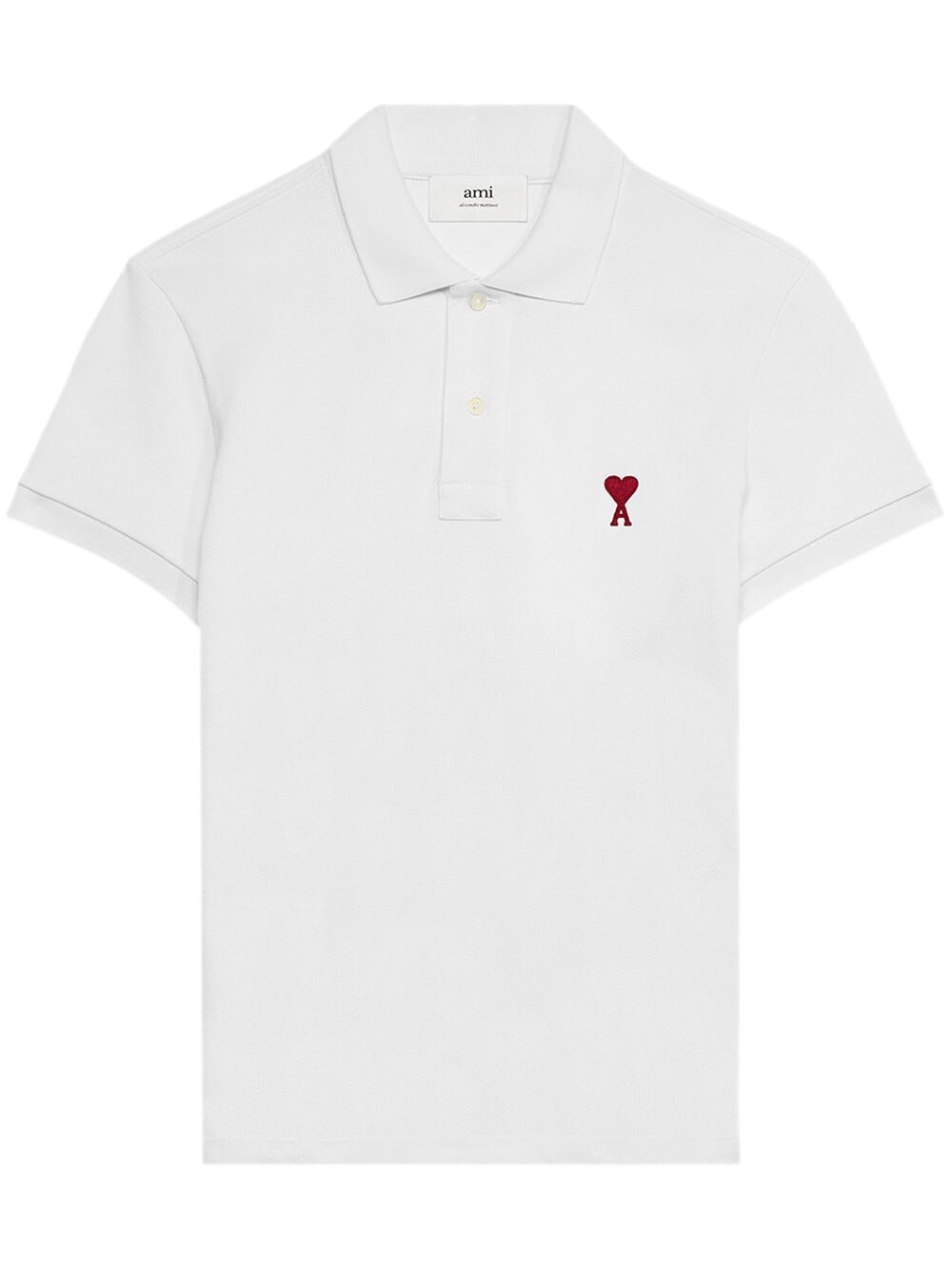 Ami Paris T-Shirts And Polos White Cotton
