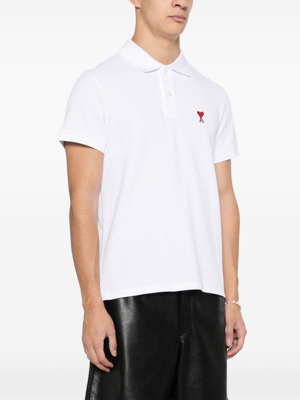 Ami Paris T-Shirts And Polos White Cotton