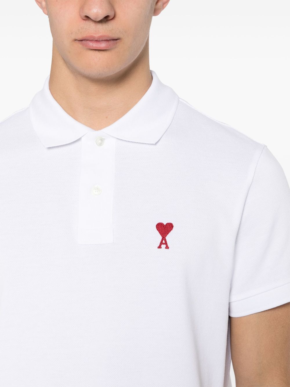 Ami Paris T-Shirts And Polos White Cotton