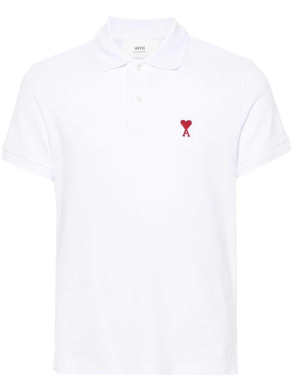 Ami Paris T-Shirts And Polos White Cotton