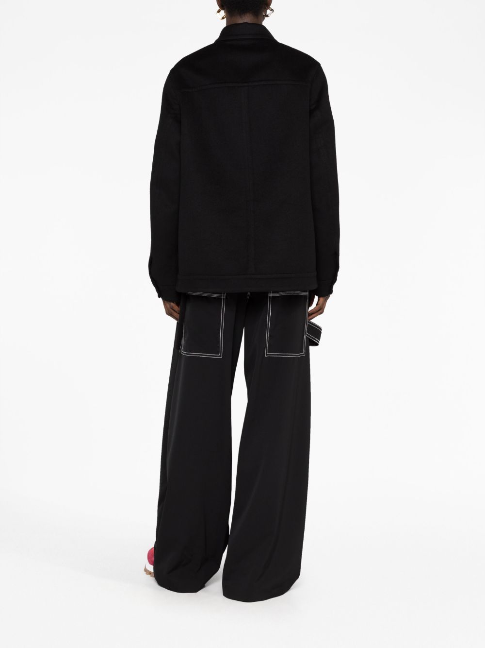 Loewe Jackets Black Wool Cashmere