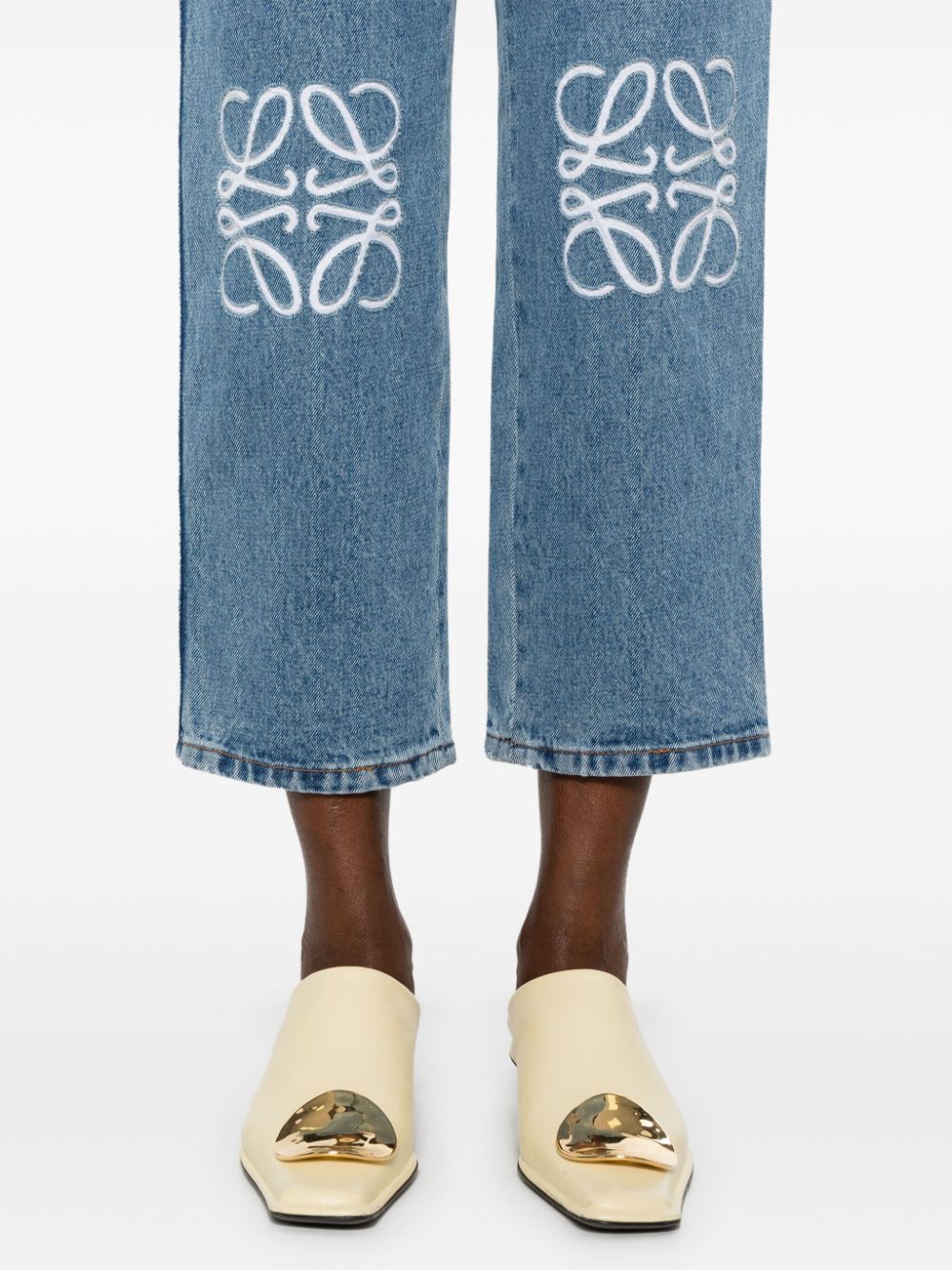 Loewe Jeans Blue Cotton