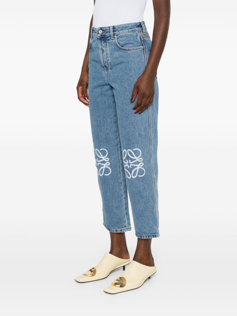 Loewe Jeans Blue Cotton