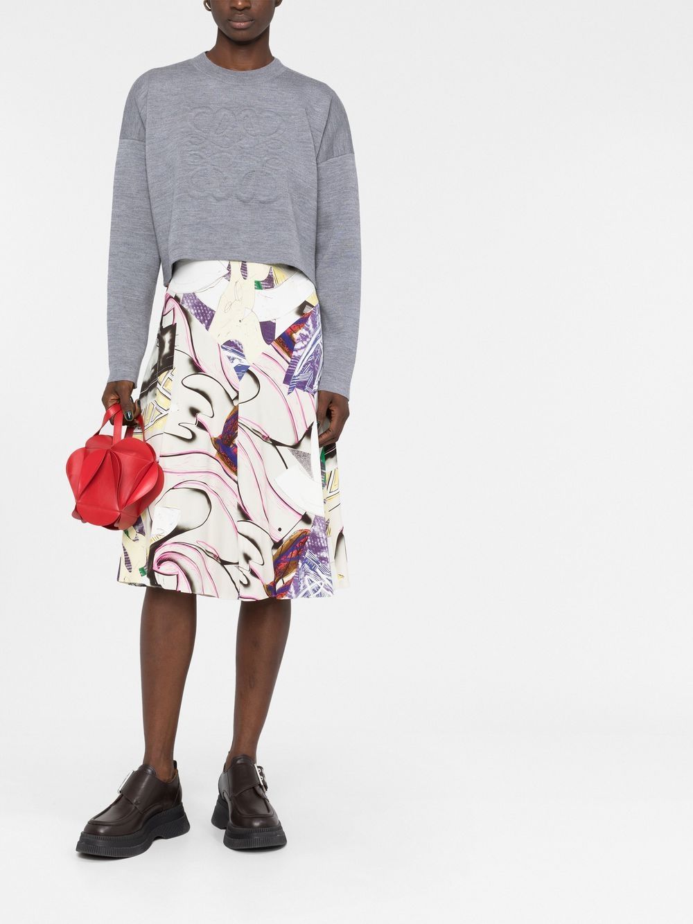 Loewe Sweaters Grey