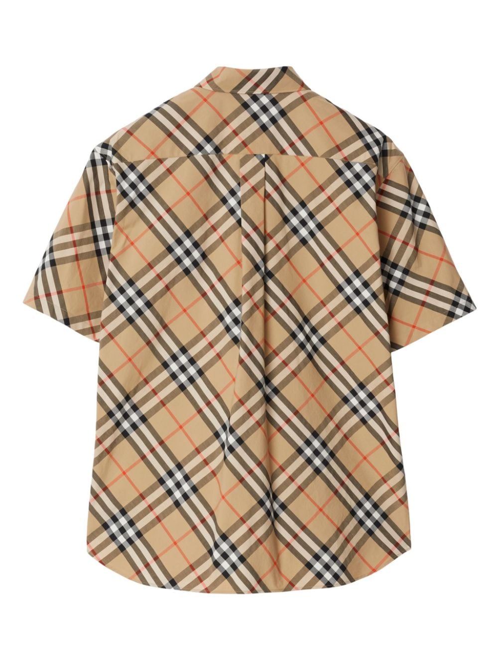 Burberry Shirts Beige Cotton