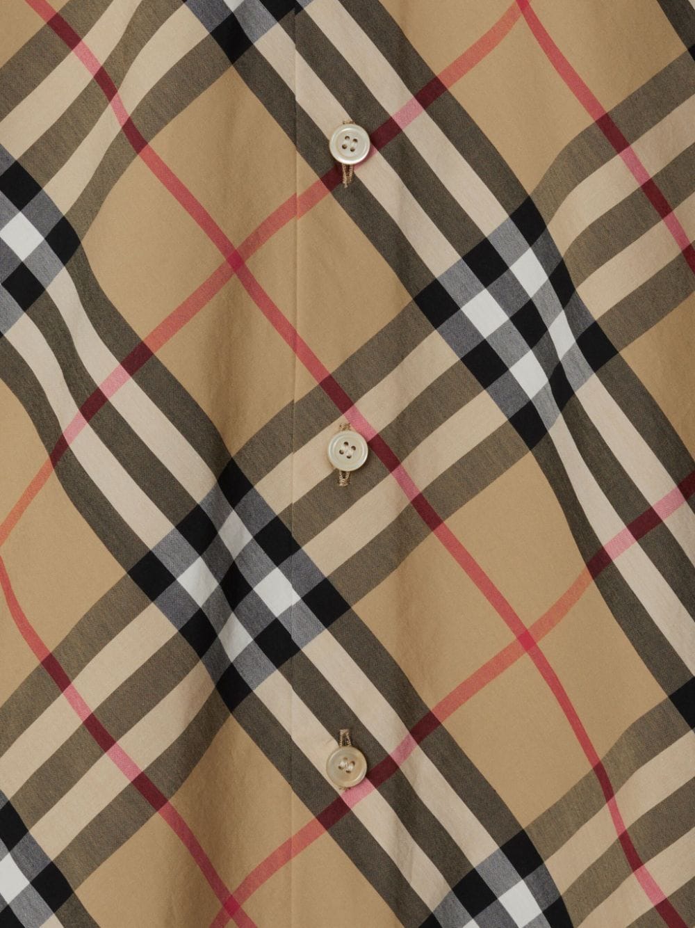Burberry Shirts Beige Cotton