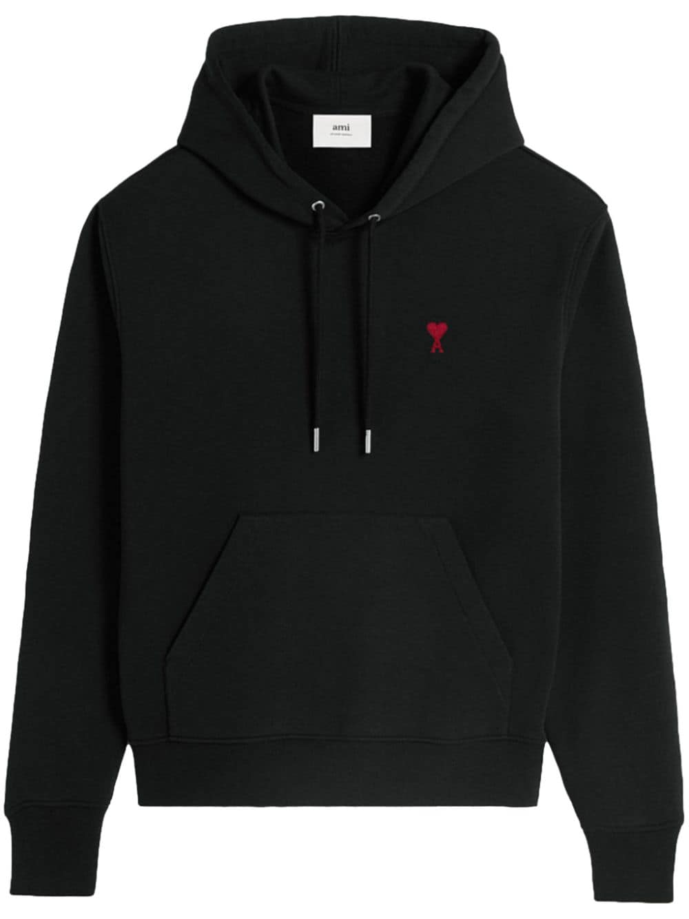 Ami Paris Sweaters Black Cotton