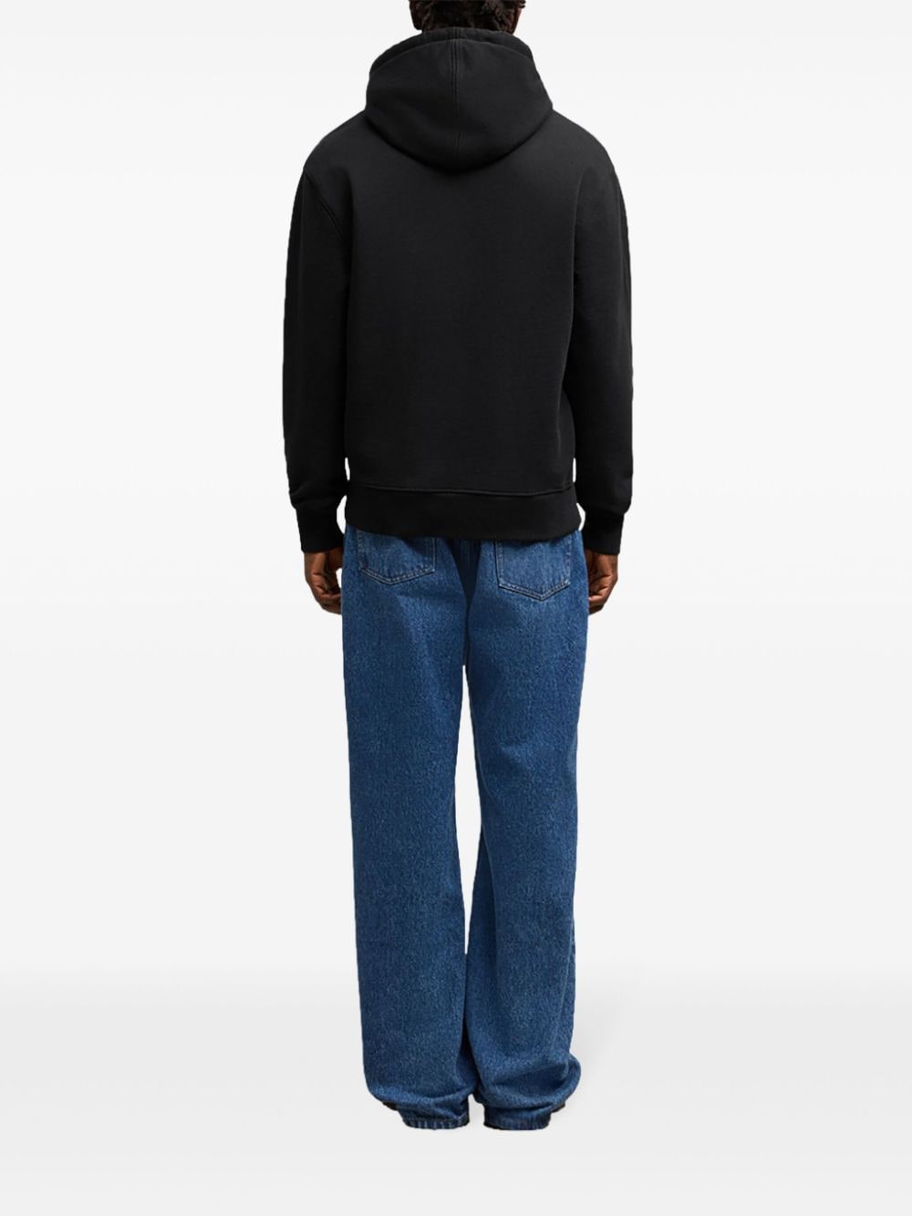 Ami Paris Sweaters Black Cotton
