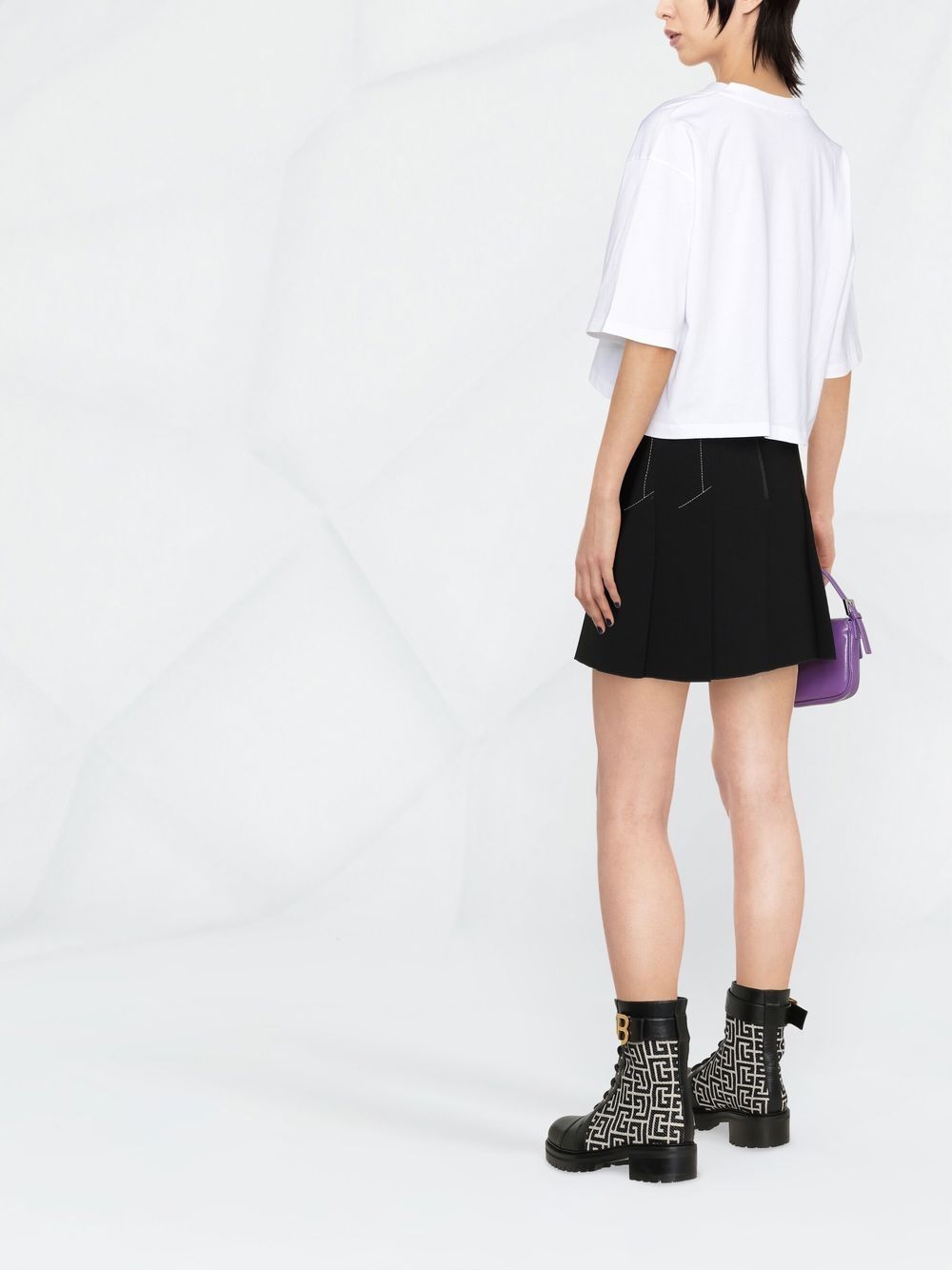 Balmain T-Shirts And Polos White Cotton