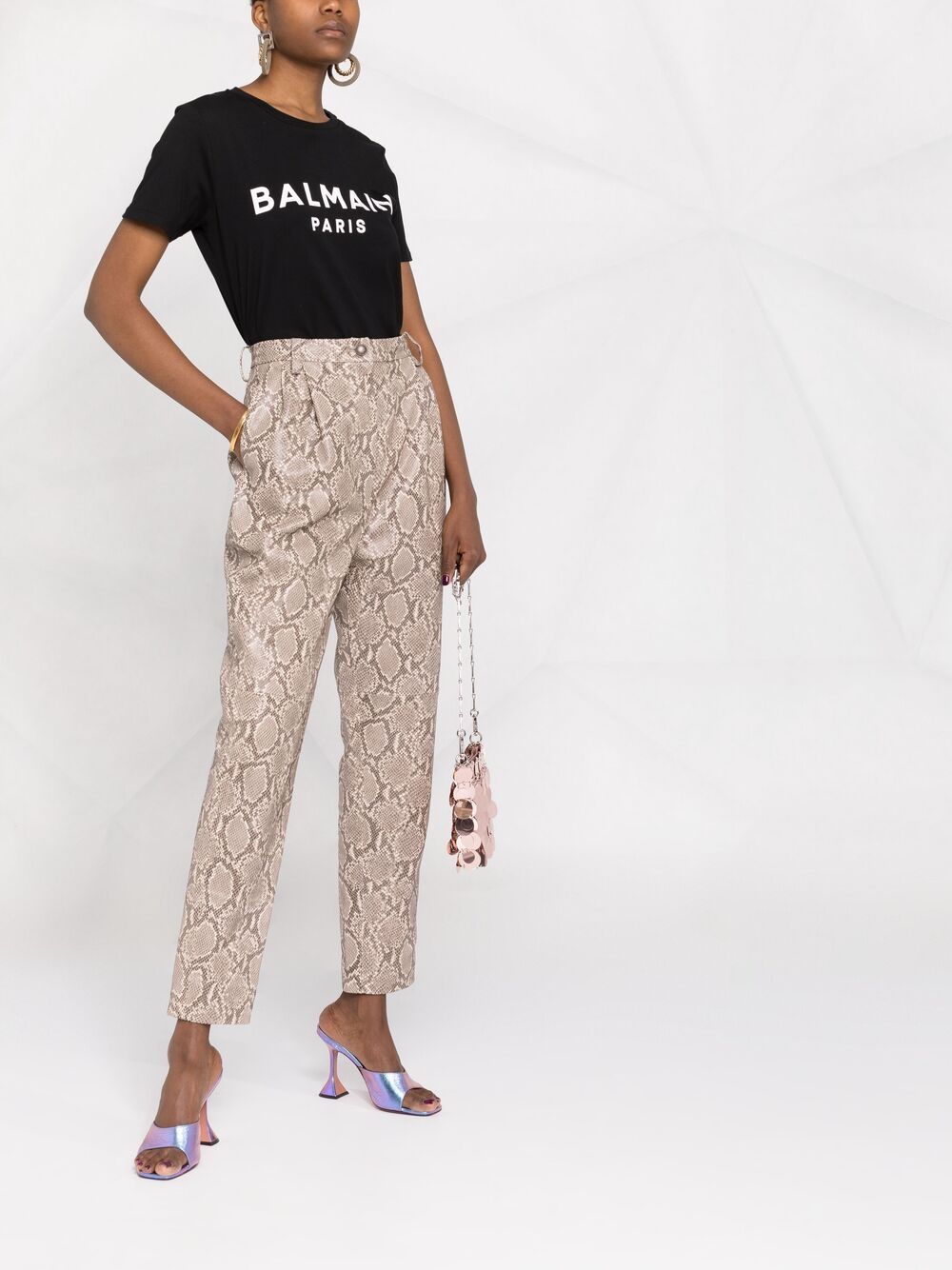 Balmain T-Shirts And Polos Black Cotton