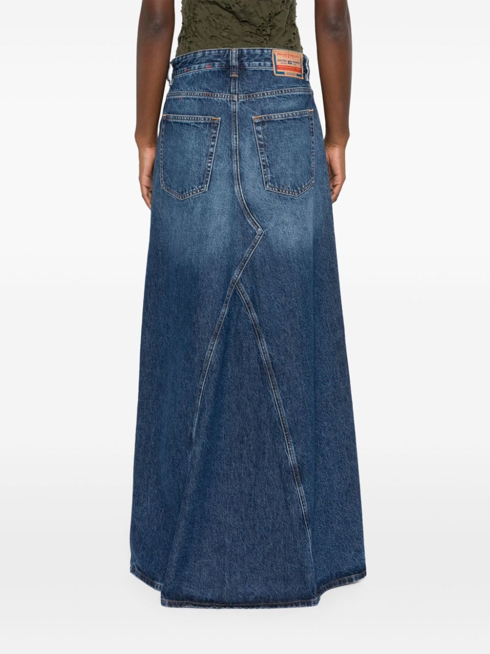 Diesel Skirts Blue Cotton