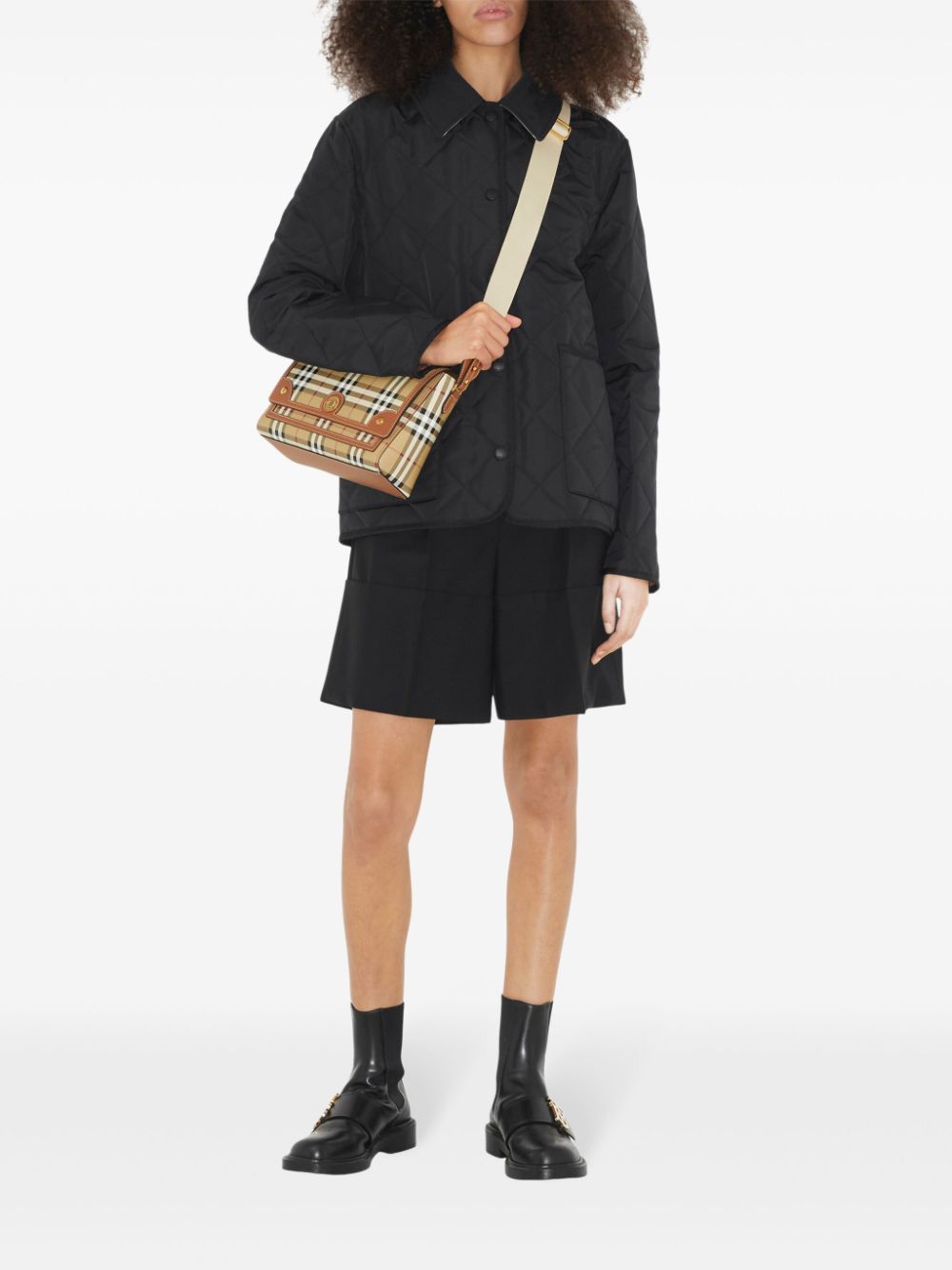 Burberry Bags Leather Brown Outer: Calf