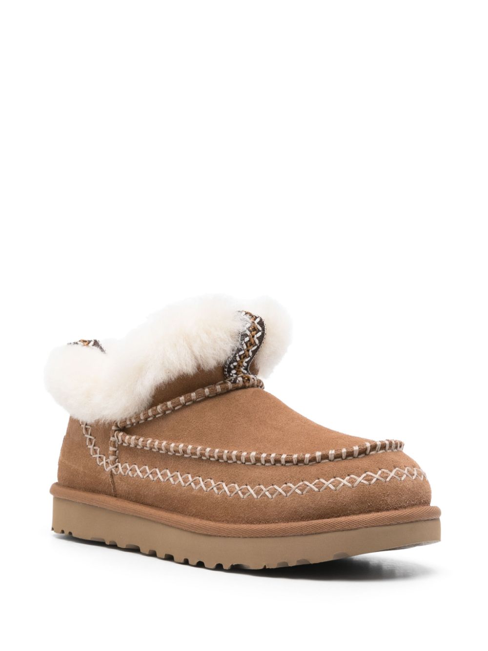Ugg Boots Beige Outer: Calf Leather