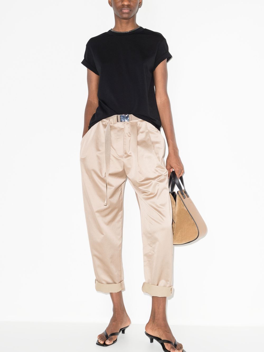 Brunello Cucinelli T-Shirts And Polos Nero Cotton