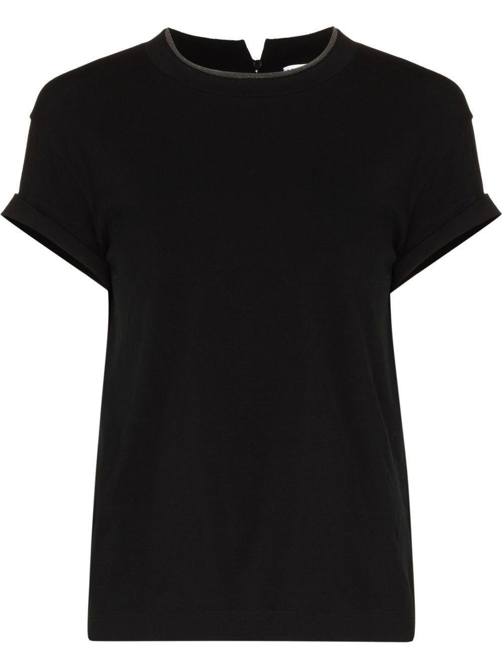 Brunello Cucinelli T-Shirts And Polos Nero Cotton