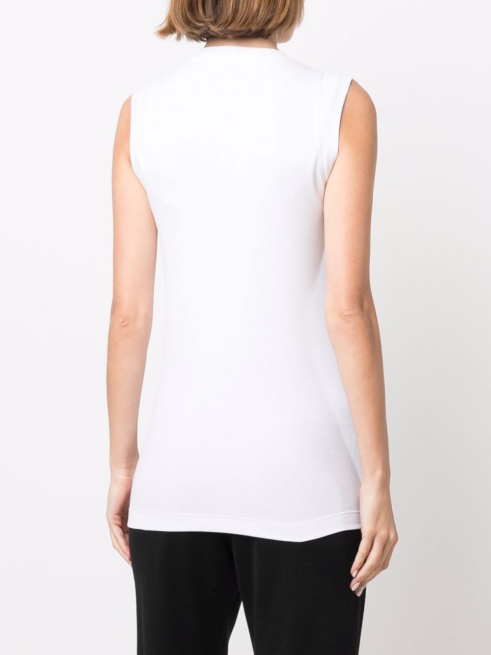 Brunello Cucinelli Top Bianco Cotton