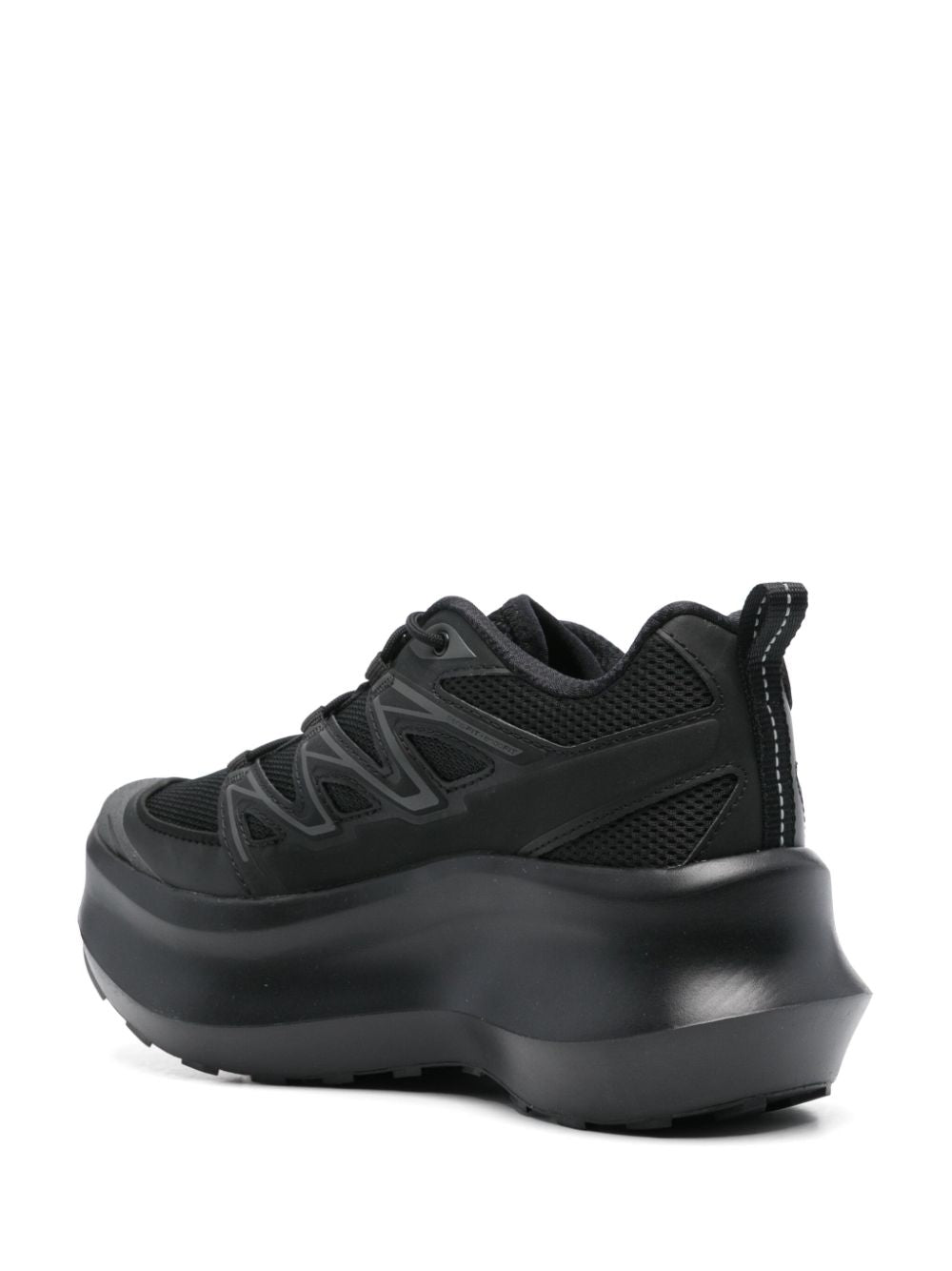 Comme Des Garcons X Salomon Sneakers Black Synthetic Textile