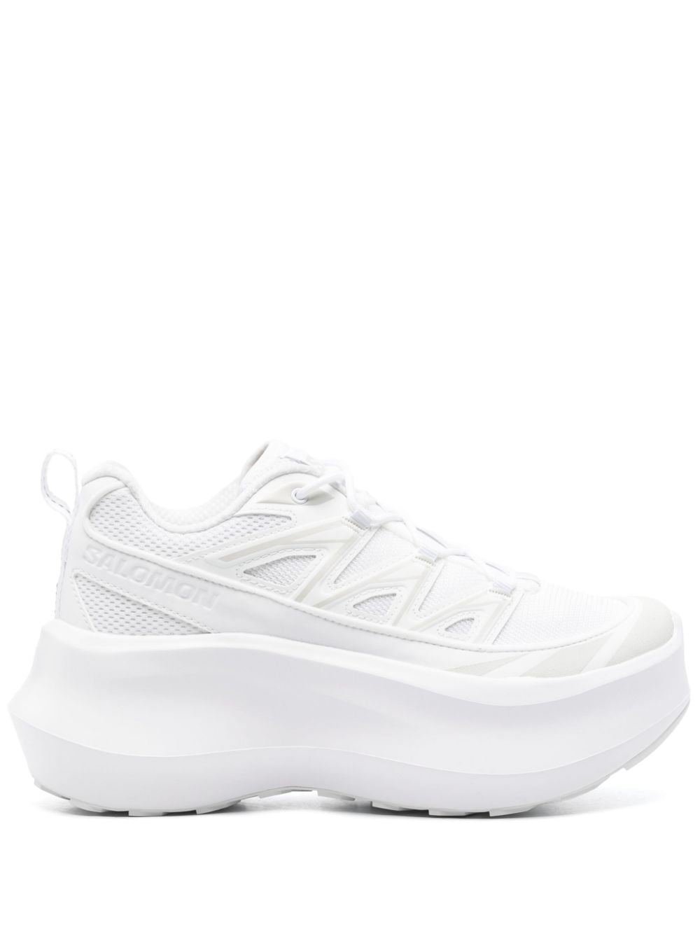 Comme Des Garcons X Salomon Sneakers White Synthetic Textile