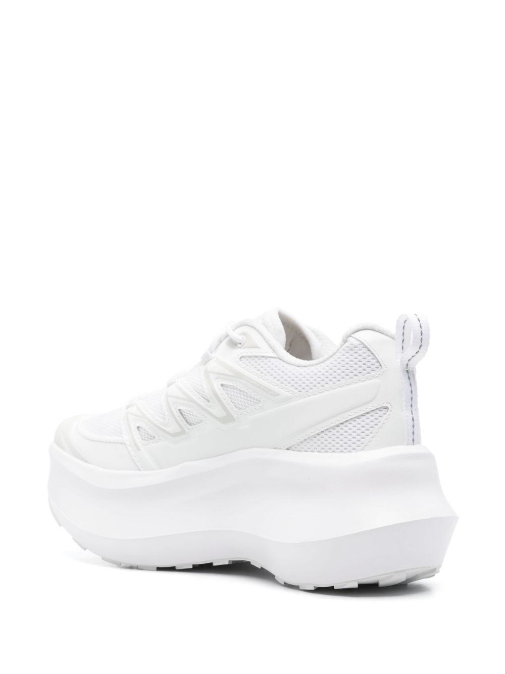 Comme Des Garcons X Salomon Sneakers White Synthetic Textile
