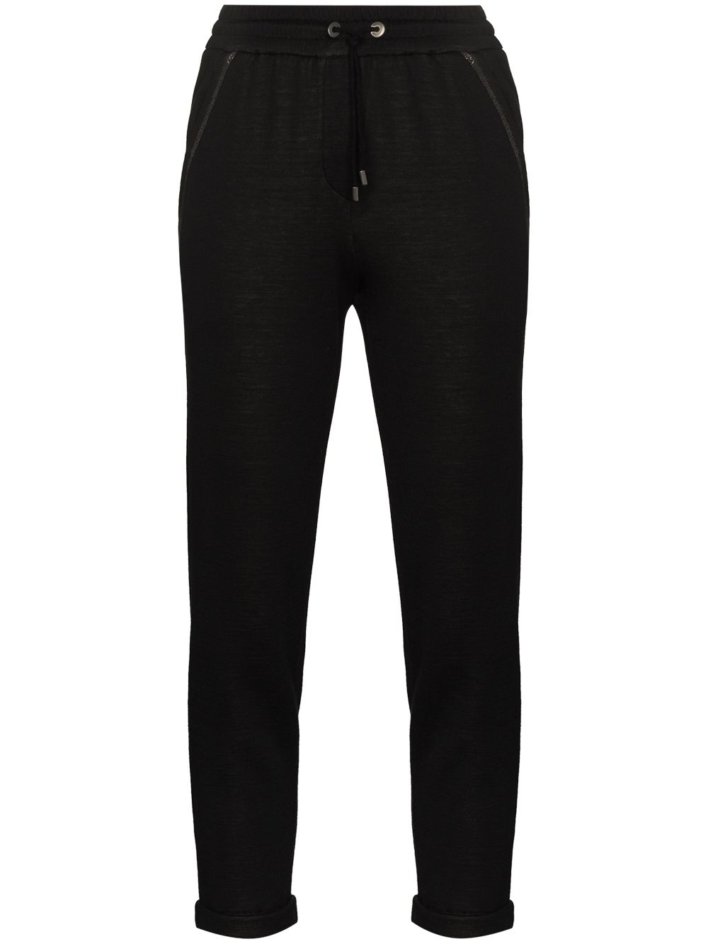 Brunello Cucinelli Trousers Nero Cotton