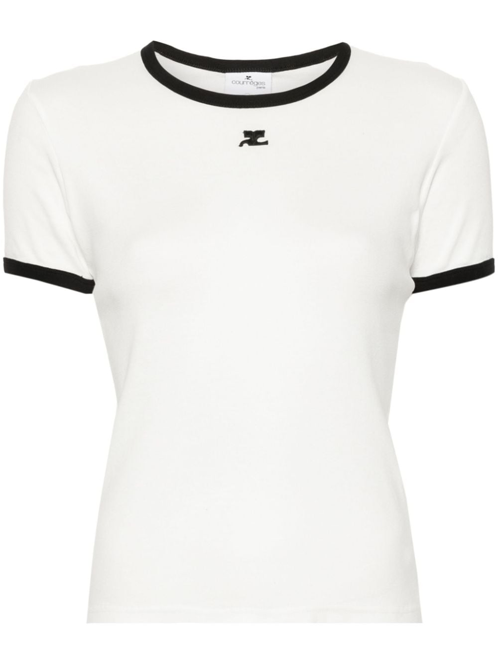 Courreges Pre T-Shirts And Polos White Cotton