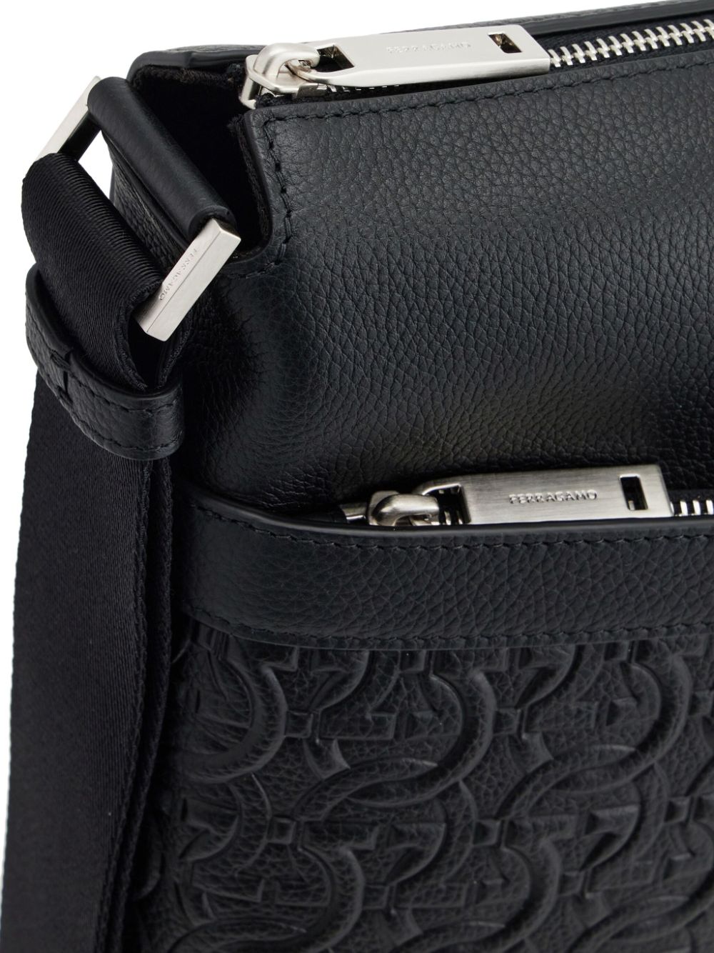 Ferragamo Bags Black Calf Leather Fabbric