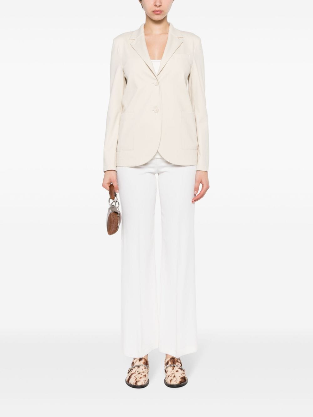 Harris Wharf London Jackets Ivory Viscose