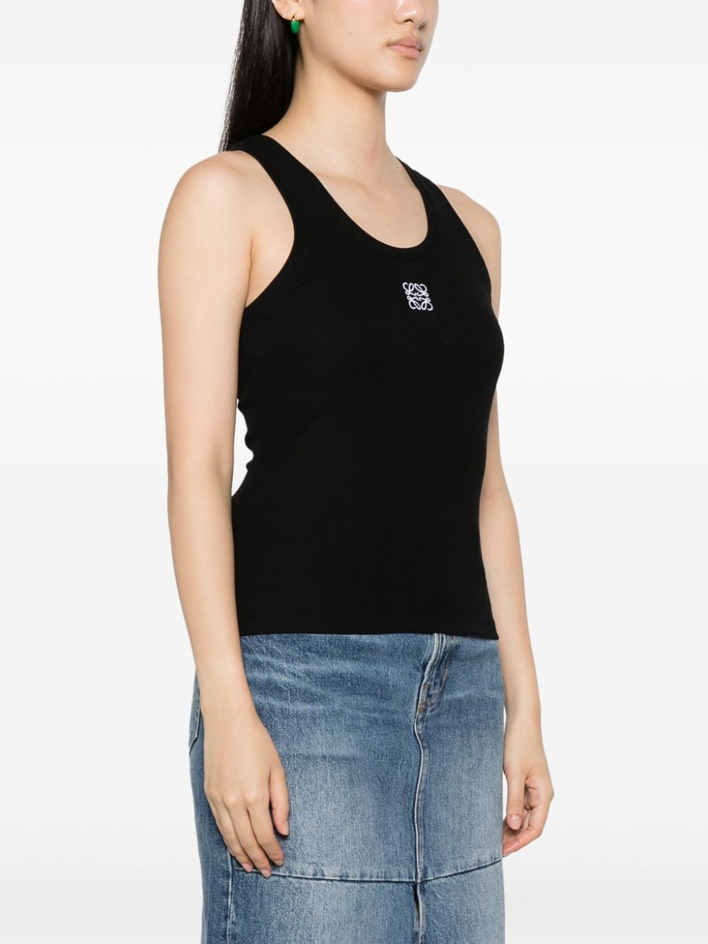 Loewe Top Black Cotton