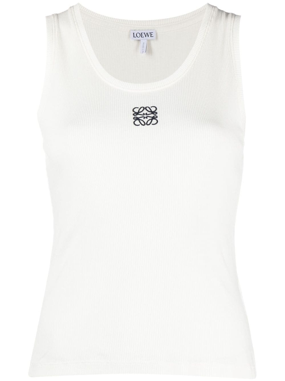 Loewe Top White Cotton