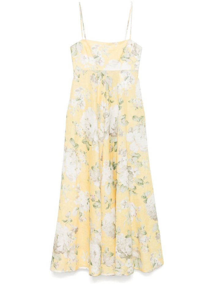 Zimmermann Dresses Yellow Linen
