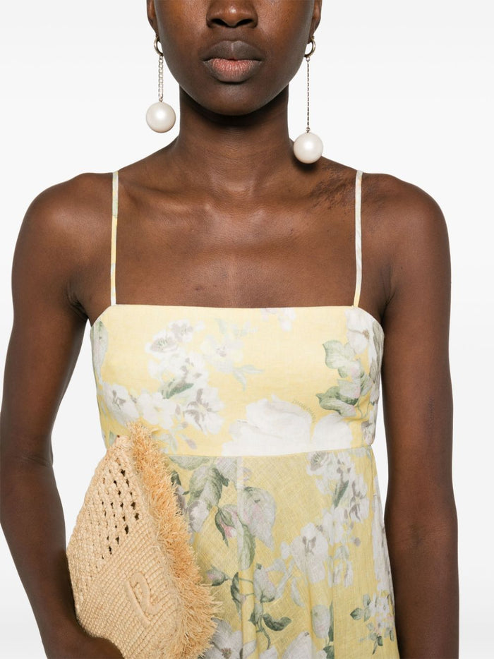 Zimmermann Dresses Yellow Linen